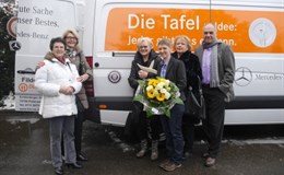 Kühlfahrzeugübergabe an die Fildertafel in Filderstadt-Bernhausen
